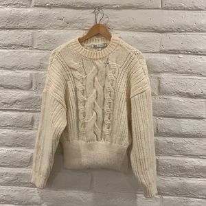 Women’s Zara Cable Knit Sweater